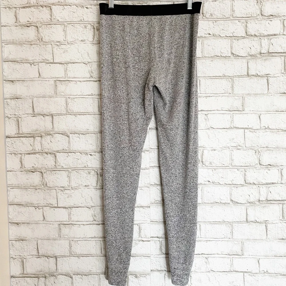 Pink by Victoria Secret Grey Knit Joggers Small